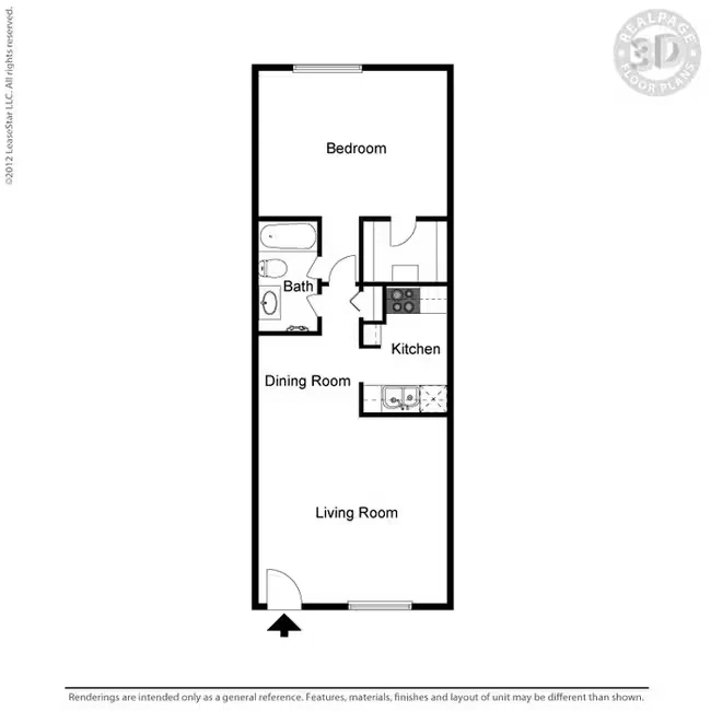 The Ashland 259 floor plan
